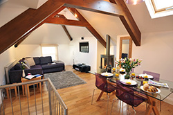 The Loft St Ives - Living Room The Loft St Ives - Living Room