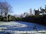 St Ives - Snow - Tropical Gardens - February 2009