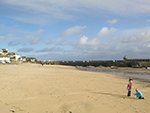 Sunny Winter Day - Harbour Beach St Ives - January 2013