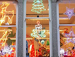 Christmas Shop Windows - St Ives Cornwall - December 2015