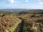 Trencrom Hill - St Ives - Cornwall - View - Penwith Hills