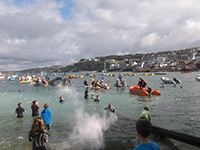 Film -St Ives Harbour Raft Race